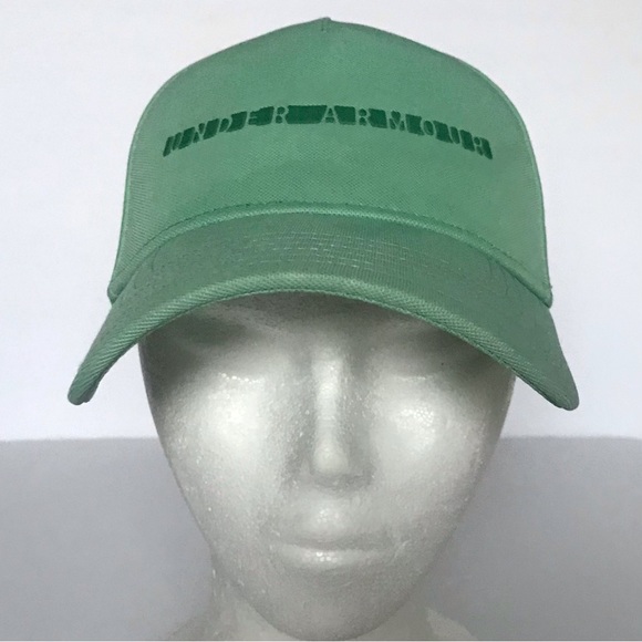 UNDER ARMOUR UA Classic Fit Definate Baseball Cap Mint Sage Green Sporty - Picture 2 of 7
